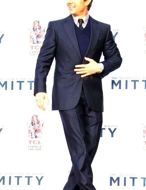 Tom Cruise in an Armani Suit