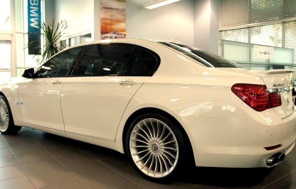 White BMW 7 Series Bullet Proof