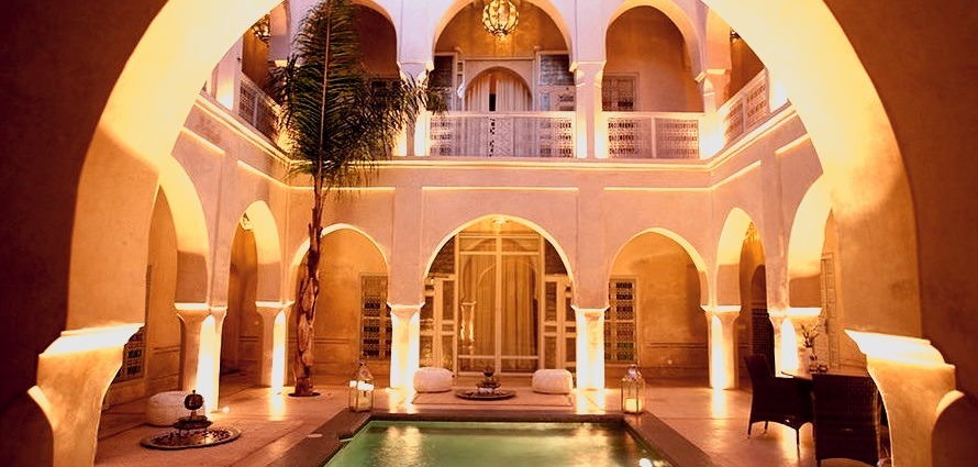 There once was a girl named Yela, whose journal was found inside a 300-year-old palace in Moroccos bustling red city of Marrakesh. Now a world-renowned hotel, the Anayela Riad offers...