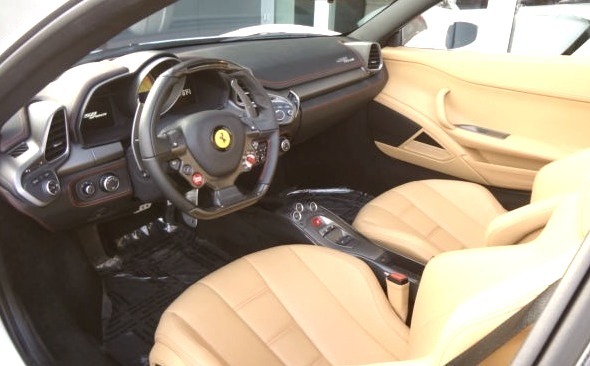 Inside of a Ferrariwww.DiscoverLavish.com