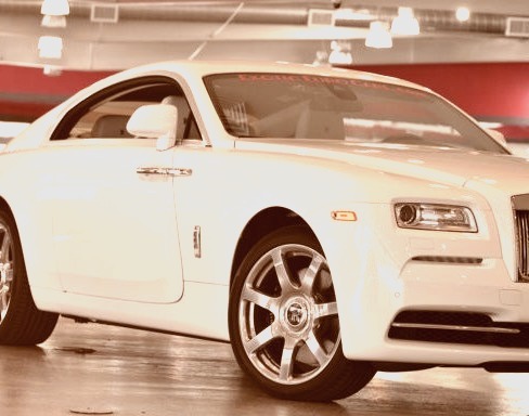 White Rolls Royce