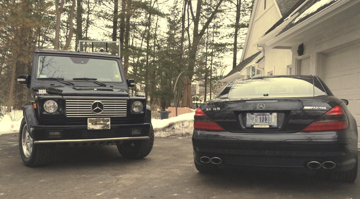 Mercedes G and SL AMG